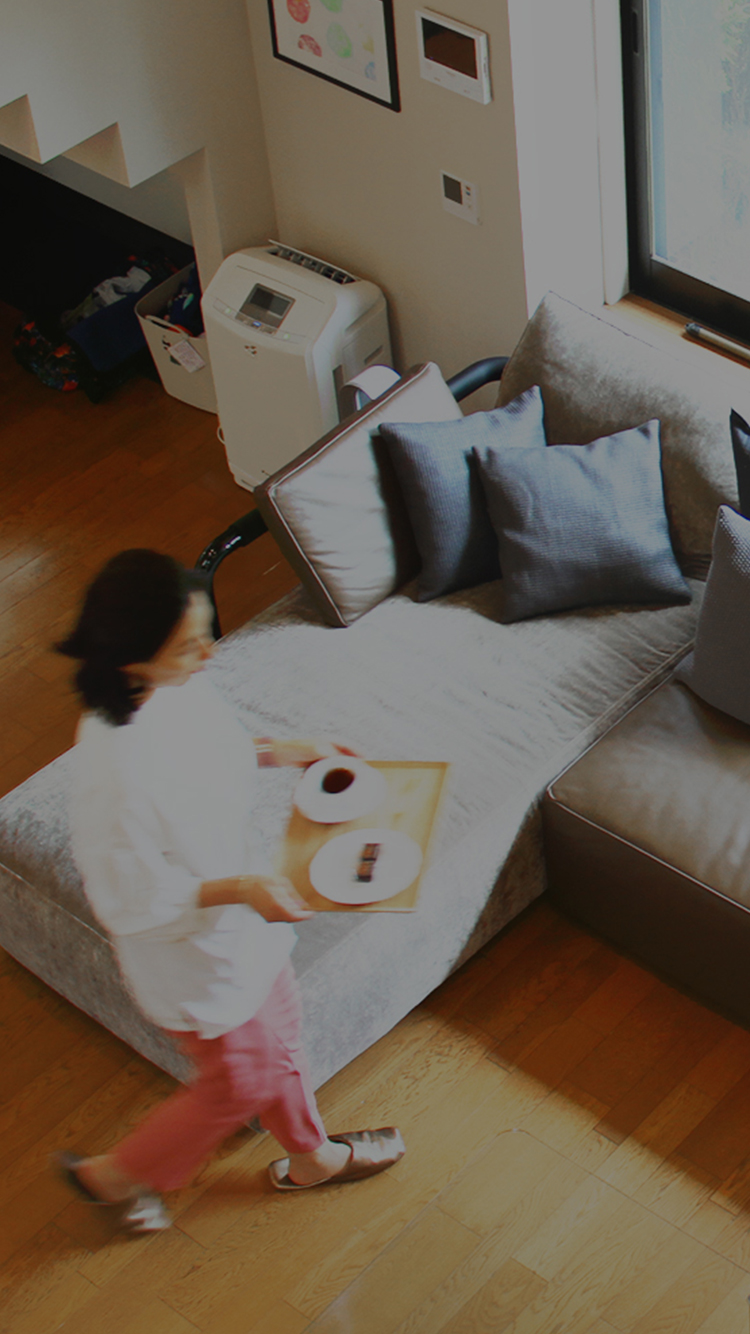 整理整頓されたインテリアで、快適な暮らしを実現。